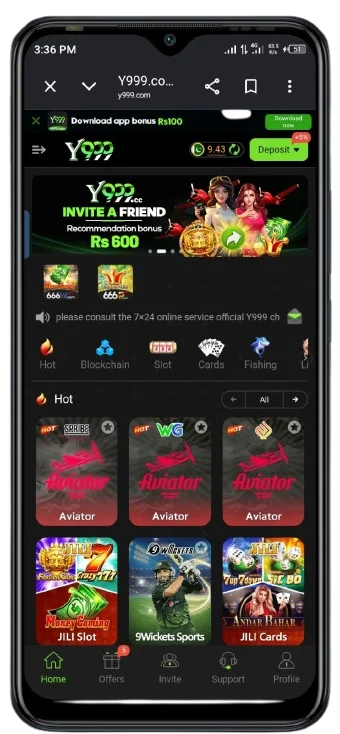 Y 999 game